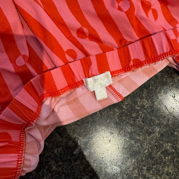 Beauty Sleep Social Jersey long Sleeve Pajama top and boxers Candy Cane Lane - Picture 7 of 7